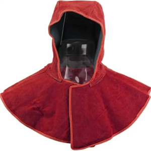 Blouson de soudeur industriel en cuir de vachette pleine fleur de haute qualité, protection renforcée, coutures soudées, anti-chaleur - Product Image 2