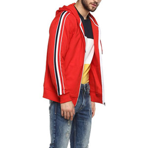 Sudaderas con capucha y cremallera, cómodas, de mezcla de algodón, ligeras, para uso diario. - Product Image 3