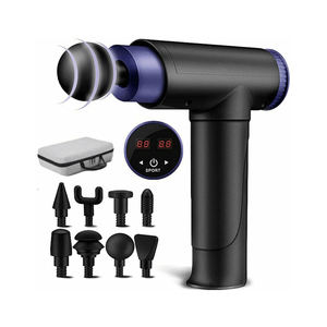 Pistolet de massage direct rechargeable avec plusieurs têtes de massage pour la récupération musculaire et la relaxation - Product Image 3