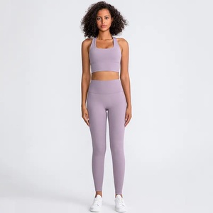 GHANI GROUP 2024 Nouvelle Collection – Ensemble de Yoga 2 Pièces Personnalisé à Motif Écossais avec Bretelles en Y et Taille Élastique – Respirant et Écologique - Product Image 6