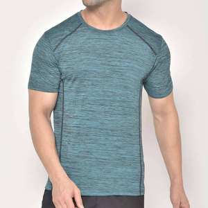 Camiseta Deportiva de Punto para Hombre, Secado Rápido, Transpirable, Ecológica, Ligera, para Entrenamiento, Ropa Deportiva OEM - Product Image 1