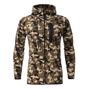 Ensemble de survêtement camouflage personnalisé pour homme, coupe ajustée, sweat à capuche et pantalon de jogging, vêtements de sport, fabricant et fournisseur OEM d'articles de sport - Product Image 3