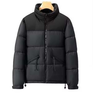 Custom Logo Unisex Waterproof Casual Winter Puffer Jacket Thick Warm Oversized Men's - Product Image 1