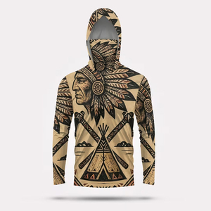 Vêtements de pêche UPF 50+ à séchage rapide, respirants, chemises de pêche à manches longues pour hommes, chemise de pêche à séchage rapide, vêtements de pêche Pakistan - Product Image 3