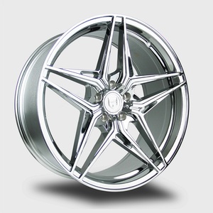 Jantes en alliage d'aluminium haut de gamme 2 pièces de 18, 19, 20, 21, 22, 23, 24 pouces pour BMW, Benz, Audi, Porsche, Land Rover, jantes en alliage chromées - Product Image 4