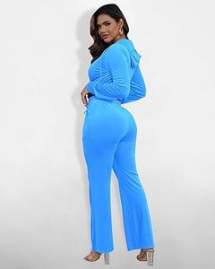 Breathable Customizable Velvet 2 Pcs Men's Tracksuits Sets Yoga Workout Gym Regular Fit Winter Sweat Suits Crop Hoodie Elastic - Product Image 4