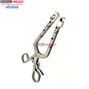 Retractor Cervical Longitudinal Caspar Ajustable de Acero Inoxidable de Grado Quirúrgico Profesional con Doble Bisagra para Cirugía de Columna Vertebral - Product Image 5