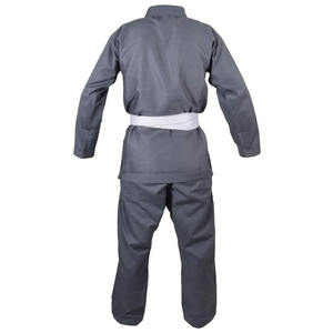 Kimono Gris para BJJ, Uniforme Unisex para Adultos, 100% Algodón Transpirable, Prenda de una Pieza para Artes Marciales, Corte Regular, 100 Gramos, Impresión Digital - Product Image 5