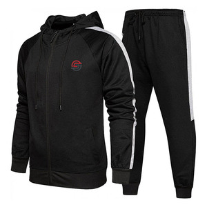 Conjunto Deportivo Transpirable para Hombre con Diseño de Cremallera para Correr, Hacer Ejercicio, Fitness y Ropa Deportiva Diaria - Product Image 1