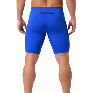 Nouveaux shorts de compression pour hommes, couleur unie, pour adultes, service OEM, vente en gros, shorts de compression sur mesure - Product Image 4