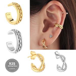 Pendientes colgantes de Plata de Ley 925 para mujer, joyería CZ con forma de corazón - Product Image 6