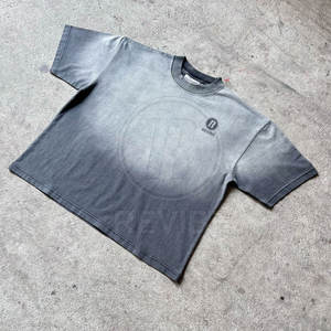 เสื้อยืดสีจางลงแดดออกแบบเองได้ในราคาถูกเสื้อยืดลายแสงแดดมาใหม่เสื้อยืดลายสีซีดมีเอกลักษณ์สไตล์ไม่เหมือนใคร - Product Image 3