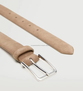 Cinturón Vintage Personalizado de Cuero Vacuno 100% Genuino Negro con Hebilla de Cobre Trenzado, Resistente, de Alta Calidad y Duradero, de 3.8 cm de Ancho - Product Image 3