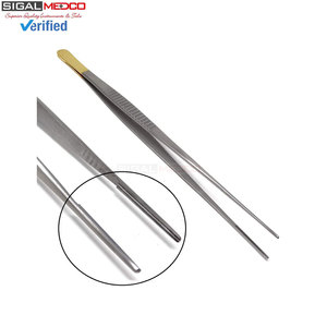 คีมหนีบเนื้อเยื่อแบบไม่ทำลายเนื้อเยื่อ DeBakey คุณภาพพรีเมียม ผลิตจากเหล็กกล้าไร้สนิม ขนาด 12 นิ้ว เครื่องมือผ่าตัดสำหรับหลอดเลือดและศัลยกรรมทั่วไป - Product Image 2