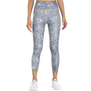 Capri Deportivo para Mujer al por Mayor, 1 Pieza, Ropa de Yoga y Gimnasio, Alta Calidad, Impresión Personalizada, Ligero, OEM - Product Image 2