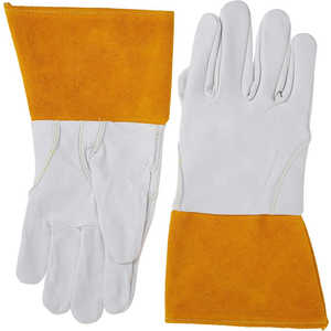 Guantes de Trabajo de Seguridad para Soldadura TIG/MIG, Resistentes al Calor, de Cuero Vacuno, Precio al por Mayor, Antideslizantes, Servicio OEM - Product Image 1