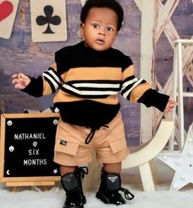 Cárdigan Infantil Estilo Europeo, Otoño, Sin Cuello, Elegante, 100% Algodón, Manga Abullonada, Estampado Animal - Product Image 2