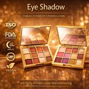 Paleta de Sombras de Ojos Multicolor de Marca Privada OEM, Paleta de Maquillaje de Ojos Mate, Brillante y de Larga Duración para Maquillaje Profesional - Product Image 2