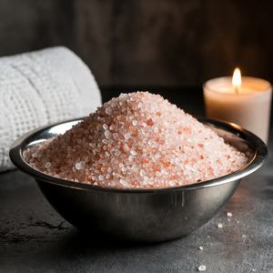 Sel de l'Himalaya Naturel Blanc à Grains Fins – Essence Minérale pour Spa, Thérapie Écologique, Bain Corporel Relaxant, Cristal Doux - Product Image 3