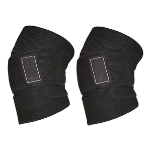 Gym Knee Wraps Men Women Squat Joint Stability Wrap Compression Performance <b>Training</b> OEM Supplier - Product Image 5