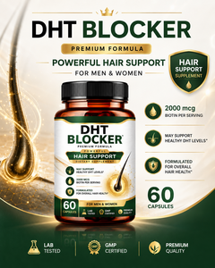 Capsules de soutien capillaire pour adultes, marque privée OEM, antioxydantes, bloqueurs de DHT, biotine, zinc, palmier nain, bien-être du cuir chevelu, à base de plantes biologiques - Product Image 2