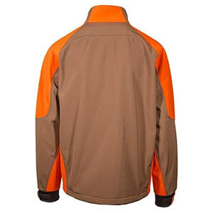 Chaqueta de Caza Naranja Marrón de Alta Visibilidad, Impermeable, Cortavientos, Chaqueta Softshell para Actividades al Aire Libre, Tiro, Senderismo, Ropa Deportiva, Venta al Por Mayor - Product Image 2