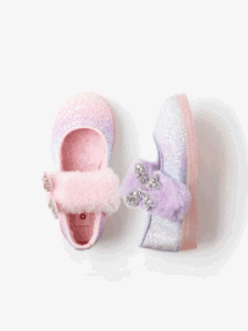 Chaussures en fourrure coréennes OZKIZ pour filles de 2 à 7 ans – Chaleur hivernale, mode enfantine, vente en gros - Product Image 1