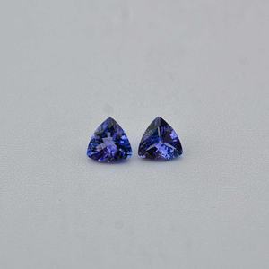 5มม. คุณภาพพรีเมี่ยมพลอย tanzanite เจียระไนเป็นล้านล้านตัดอัญมณีที่ผ่านการรับรองแบบหลวมสำหรับเครื่องประดับ - Product Image 3