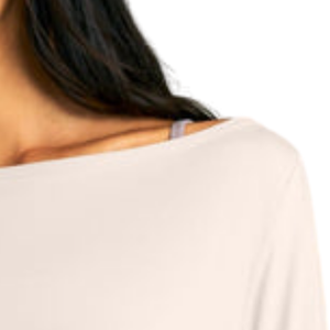 Camiseta de Manga Larga con Cuello Redondo para Mujer, Corte Holgado, Informal, a la Moda, Cómoda para Uso Diario, Ropa Femenina, Personalizable OEM ODM - Product Image 5