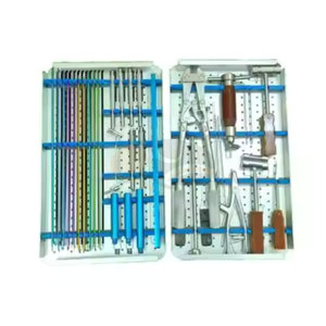 Best Quality Manual Stainless Steel Bone Surgery Instrument <b>Set</b> with Elastic Nail and Bone <b>Screw</b> Orthopedic Surgical Repair Kit - Product Image 1
