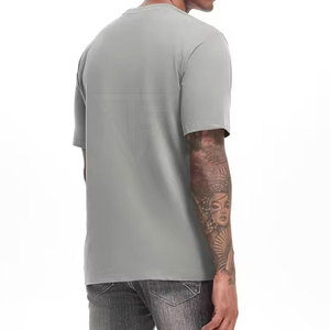 Camiseta de Hombre a la Moda, Cómoda, de Alta Calidad, Transpirable, Talla Personalizada, 100% Algodón, MOQ Bajo, Corte Regular, Manga Corta - Product Image 3