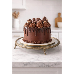 Wholesale Cheap Price Metal <b>Cake</b> Stand With Glass Top <b>Cake</b> Stand Metal <b>Cake</b> Stand for Party Wedding and Home <b>Decoration</b> <b>Supplies</b> - Product Image 3