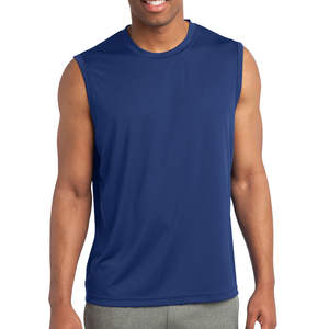 Camiseta sin mangas de algodón para hombre, transpirable, estilo urbano, gris jaspeado, negro, informal - Product Image 4