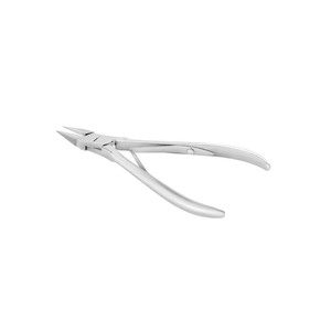 Pince à cuticules en acier inoxydable de qualité chirurgicale, double ressort, pour manucure et nail art, style classique, ergonomique, pour soins de bébé - Product Image 1