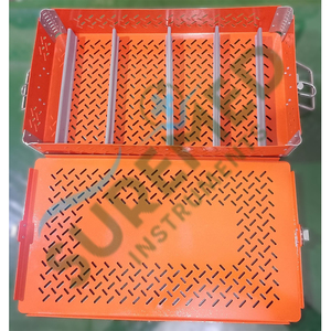 Caja de Esterilización de Aluminio para Instrumental Quirúrgico, Bandeja Quirúrgica de Aluminio Reutilizable - Product Image 4