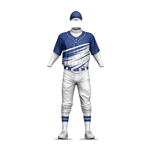 Nouvelle tenue de baseball unisexe sur mesure, style unique, 100% polyester, antibactérien, grandes tailles, service OEM, forte demande - Product Image 3