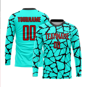 High Quality Printed Custom Unisex <b>Soccer</b> Uniform Quick Dry Breathable 100% Polyester Anti-bacterial Stretch Sportswear - Product Image 3