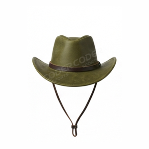 Chapeau de cowboy en cuir véritable de vachette, nouvelle mode, design personnalisé, couleur sur mesure, haute qualité, best-seller 2026 - Product Image 6