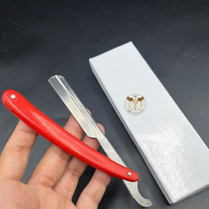 Custom Color Plastic Handle Barber <b>Razor</b> Stainless Steel Straight <b>Razor</b> Foldable Shaving Tool for <b>Men</b> Grooming - Product Image 2