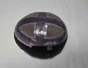 Peluca de Cabello Indio Sky Light con Frente de Encaje para Hombre, 100% Cabello Humano Remy, Prótesis Capilar Cap-Taz Hair BD - Product Image 6