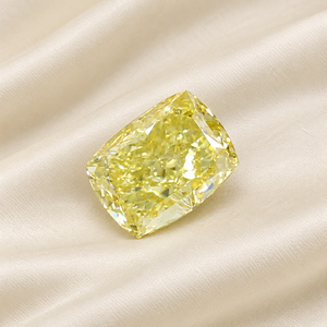 Diamante Sintético Amarillo Corte Cojín de Lujo, Cultivado en Laboratorio, 1.06 Quilates, Certificado IGI, para Joyería - Product Image 2