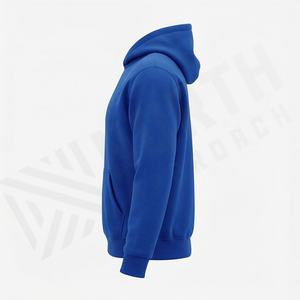 Fabricant OEM ODM en gros, sweats à capuche pour hommes en 2 pièces, logo personnalisé imprimé, tissu polaire 100% coton, couleur personnalisée - Product Image 3