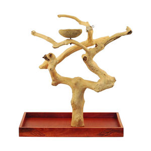 ที่ตั้งสำหรับเล่นนกทำจากไม้และกาแฟหลายสาขาสำหรับนกแก้วสัตว์เลี้ยงจากเวียดนาม - Product Image 4