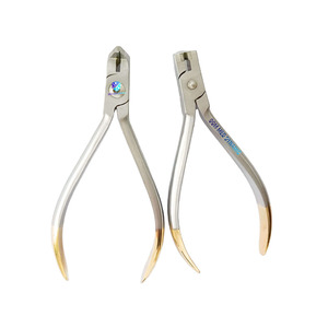 DOM <b>ME</b> DYNAMIC Premium Quality Orthodontic Distal End Cutter Pliers Stainless Steel Arch Wire Cutting Instrument Manual Reusable - Product Image 4