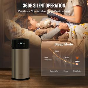 Umidificatore Intelligente con Purificatore d'Aria, 3 Velocità, 10L, 2.64G, Grande Capacità, Evaporativo per Tutta la Casa, per 270 Hotel - Product Image 6