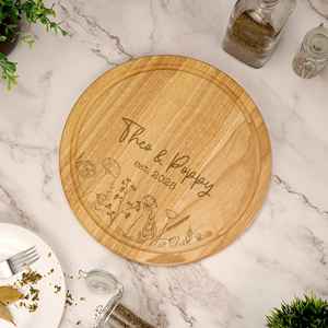 Planche à découper en bois de noyer avec poignée, planche à découper de haute qualité, planche à servir le fromage, faite à la main, durable, passe au lave-vaisselle - Product Image 6