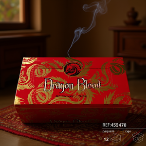 Dragon Blood Premium <b>Masala</b> Incense Stick 12 Packs <b>Box</b> Red Gold Design Aromatic Indian Scented - Product Image 3