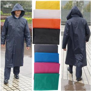 Unisex Navy Eco-Friendly Quick Dry Windproof <b>Rain</b> Suit Hooded <b>Jacket</b> and Pants Set Waterproof Outdoor Wear Adult Size - Product Image 5