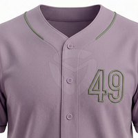 Maillot de baseball respirant pour hommes, vêtements de sport légers, idéal pour l'entraînement et les entraînements d'équipe, maillot de baseball