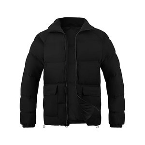Veste d'hiver rembourrée en duvet pour femmes, col montant, coupe-vent, manches longues, fermeture éclair sur le devant, légère, respirante - Product Image 5